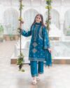 Kaavish Sapphire Kurta Set - Image 13